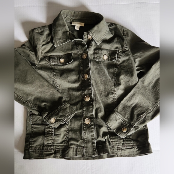 Appleseed's Army Green Small Jacket - Picture 2 of 11